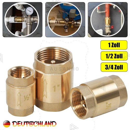 Rückschlagventil messing - messing, 1/2"