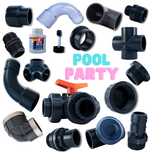 Pvc fittings pool - |, verrohrung